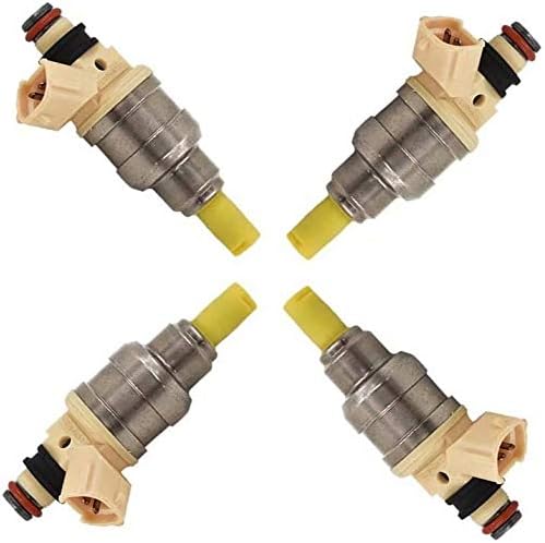 4PCS Fuel Injector INP-470 for Sidekick X-90 Suzuki 1992-1998 1571058B00 15710-58B00