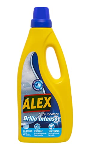 Alex - Cera Incolora, Brillo Intenso y Duradero - Todo Tipo de Maderas - 750 ml