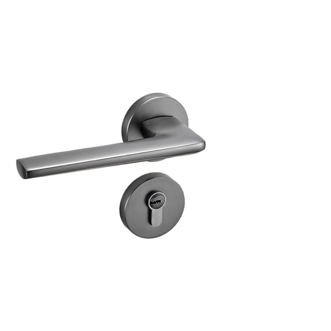Sxolcoufoh 3 Aluminum Indoor Door Lock Split Sound-Absorbing Hardware Accessories 1Pcs(3)