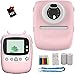 Produktbild Kinderkamera, Sofortbildkamera für Kinder, Kinder Kamera, Selfie Dual Kamera/30 Mp/1080P HD Videokamera/2,4 Zoll Bildschirm/6Farben Pinselstift/2Rollen Druckpapier, Geschenk für Kinder