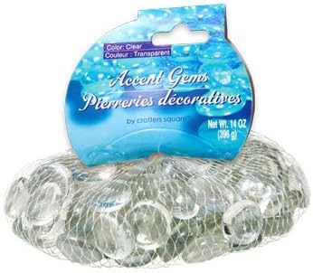 Miniatura 2 de Greenbrier Intl Gemas de cristal transparente, bolsas de 2-14 oz