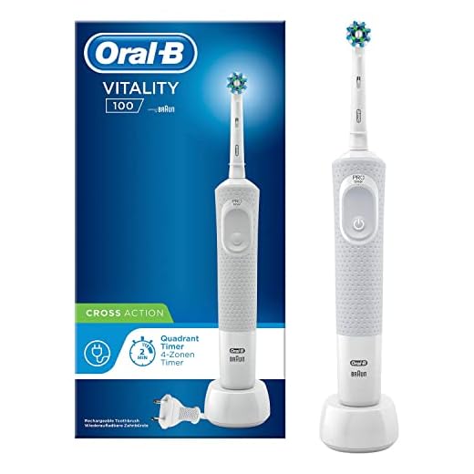 Oral-B 4210201199472 Vitality 100 CrossAction Elektrisk Tandborste, Vit