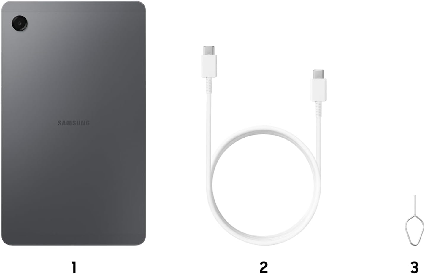 Samsung Galaxy Tab A11, Tablet Android, Pantalla 8.7”, 90Hz, 64GB Almacenamiento, 4GB Memoria, Altavoces Duales Dolby, Garantía del Fabricante 3 Años + 1 Año Extra, Gris (Versión Española) 8