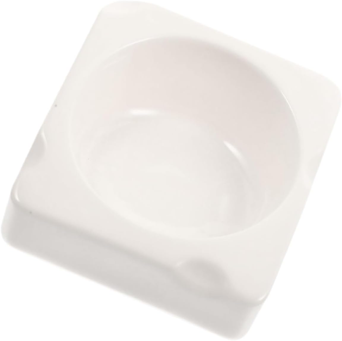 Toddmomy Ceramic Small Animal Feeding Bowl and Water Dish Anti-tip Food Bowl for Hamster Guinea Pig Chinchilla Pet Cage Supplies