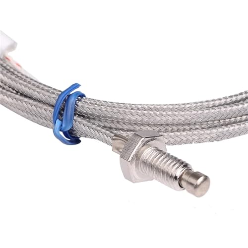 Termopar tipo E M6 sensor de temperatura industrial sonda perno con cable 2M