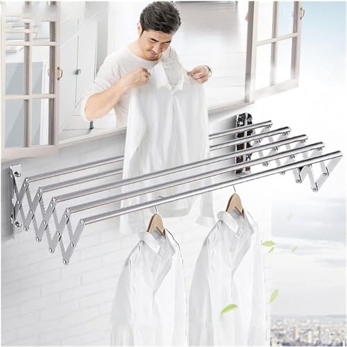 Rack de serviette extensible LWX idéal pour optimiser une petite buanderie