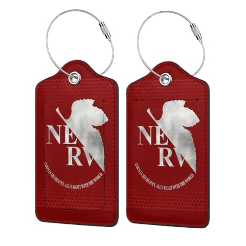 ➕エヴァンゲリオン➕　ネルフ　ラゲッジタグ ➕エヴァンゲリオン➕ ネルフ ラゲッジタグ - メルカリ