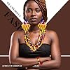 AFRICSTYLE African Jewelry Set Ankara Print Necklaces with Matching Earrings for Women #1
