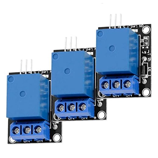 AZDelivery 3 x 1 Canale KY-019 Modulo Relais 5V High-Level-Trigger compatibile con Arduino incluso un E-Book!