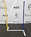 ActiveDogs Agility Above Ground Weave Poles - Outdoor Dog Obstacle Agility Training Exercise Equipment (2x2 Weave Pole System)