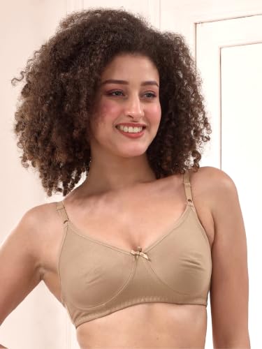 Image of Lyra Women's Cotton Non Padded Wire Free T Shirt Bra
