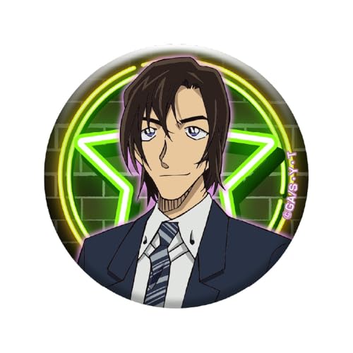 eyeup（アイアップ） 名探偵コナン グリッター缶バッジ (08_vol.4 萩原研二)