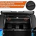 Hooke Road JKU Rear Trunk Upper Locking Storage Box Security Organizer for 2007-2018 Jeep Wrangler JK Unlimited 4-Door Hardtop, Interior Rooftop Cargo Carrier