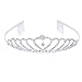 Produktbild SODIAL(R) Krone Stilvolle Strass Prinzessin Stirnband Haarspange Diadem Hochzeit Braut Pin