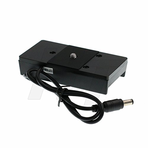 Placa adaptador de batería HangTon BP-U60 U30 de 14,8V CC con conector 5,5 x 2,5 para monitor cámara 3