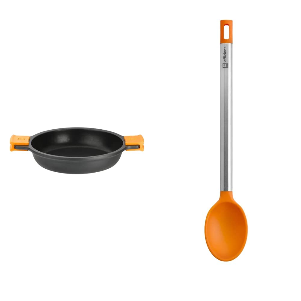 Cacerola baja BRA de 45 cm para cocinar grandes porciones sin que se pegue
