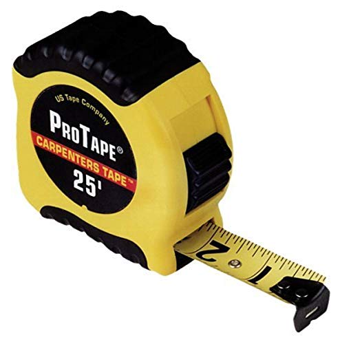 ProTape Carpenter cinta métrica 25' x 1" amarilla miniatura 1