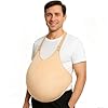 Adjustable Santa Belly Costume – Fillable Fat Belly Suit for Men & Women, Fake Stomach Padding, Big Belly Fat Suit for Halloween, Holiday, Theatrical & Funny Costumes