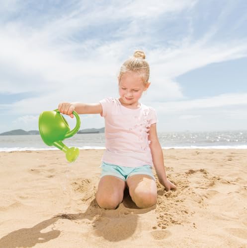 Hape Sand and Beach Toy Watering Can Toys, Green - Thumbnail 5