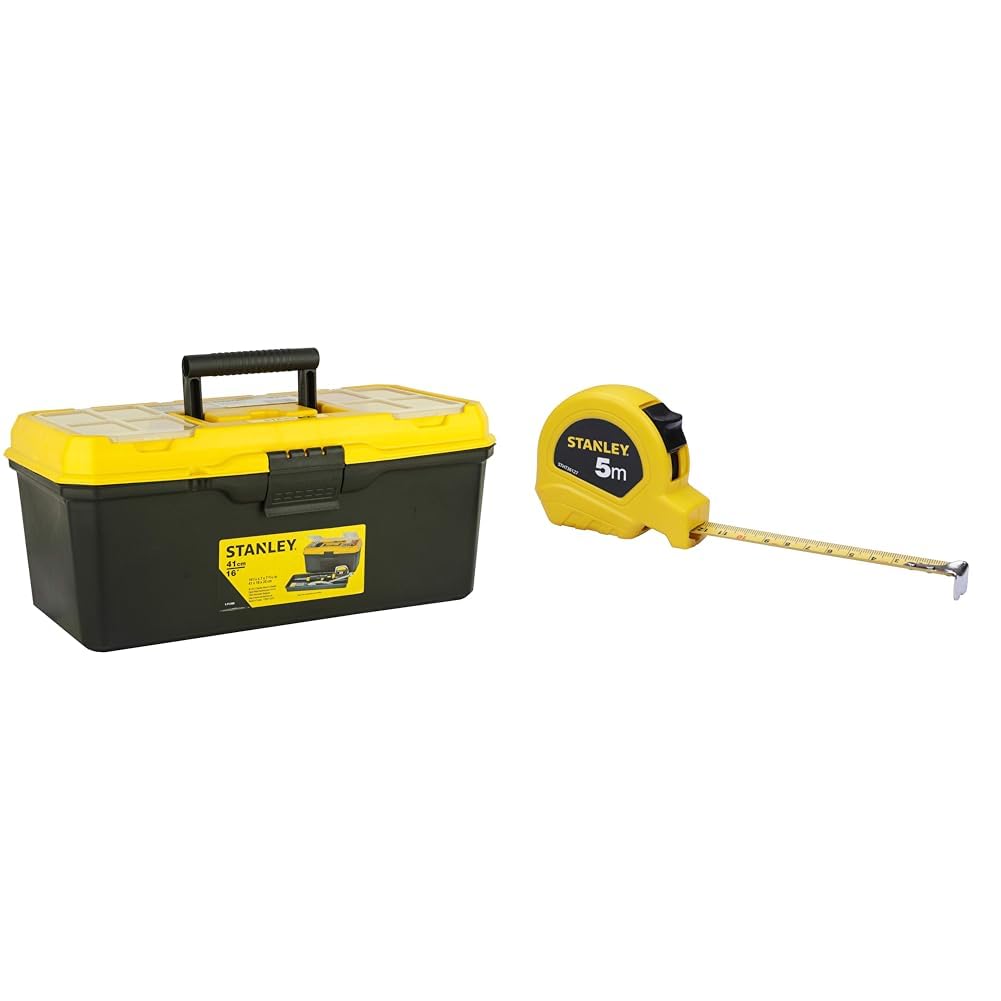 STANLEY 1-71-949 16'' Plastic Organised Maestro Tool Box with