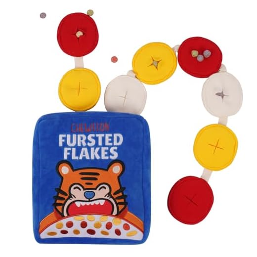 CHEWFFON Dog Snuffle Toy, Nose Work Enrichment Puzzle for Dogs