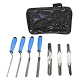 Set di cazzuole, 7 puntatori a punta per cemento e cemento, strumenti per malta stuccatura piastrelle, pavimentazione, muratura, bellezza cucitura