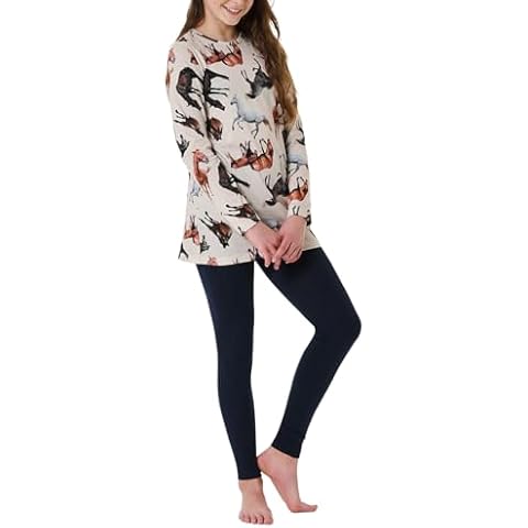 Schiesser Girl's Organic Cotton Pyjama Set Cover