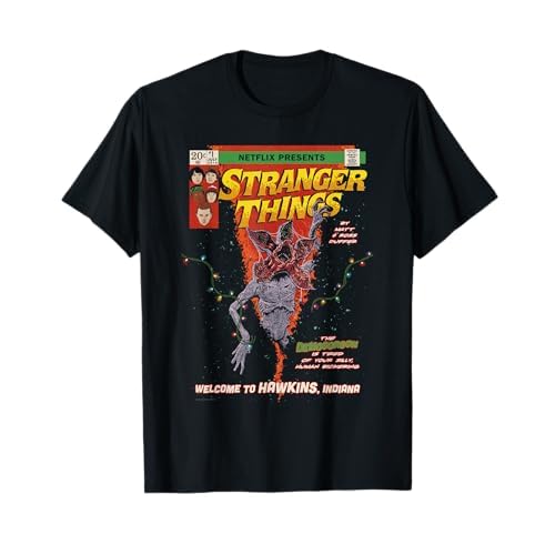 Stranger Things Welcome to Hawkins Comic Camiseta