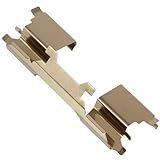 AERZETIX - C74974 - Zubehörsatz, Scheibenbremsbelag - Einbauseite Vorderachse - kompatibel mit Mercedes-Benz, Vw - OE-Nummern 2E0698231