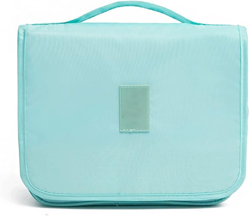 Makeup Organizer 1 Pack Large Capacity Foldable Organizer Cosmetic Bag Ladies Travel Toiletry Organizer Hanging Bathroom Toiletry Bag Cosmetics Storage Display Box Case (Color : 09) (5)