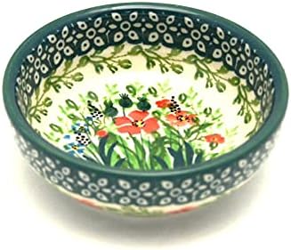Polish Pottery Dish - Round Food Prep - Unikat Signature - U4335