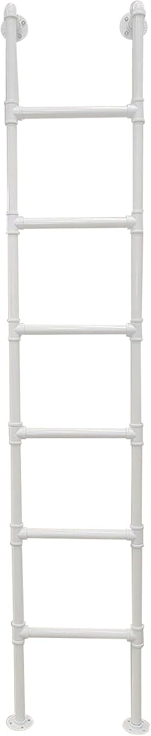 Window Basement Well Egress Ladder Metal Loft Step Ladder with Wall Mount - 3.3-9.8ft - Emergency Egress Ladder - Villa Ladder Fire Escape Ladder Entrance Ladder - Bunk Bed Ladder(300cm/118i