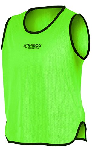 RHINOS Sports - Camiseta de entrenamiento, camiseta de marcación, color verde, tamaño extra-large