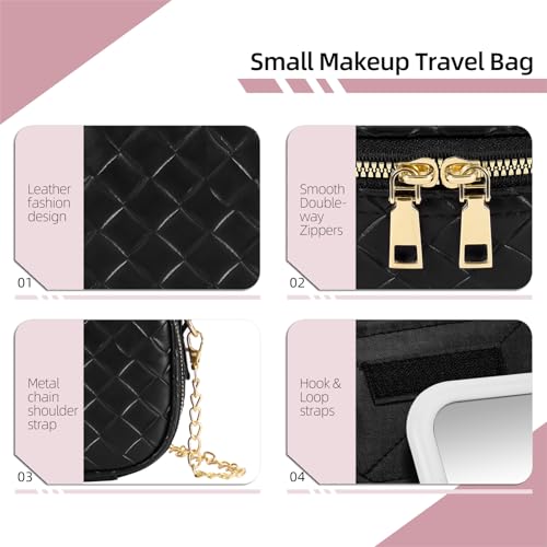 Small Crossbody Bags,Crossbody Bags with Removable Adjustable Brightness mirror,Lightweight Small Size Shoulder Purse with Strap for Travel,party,Concerts3