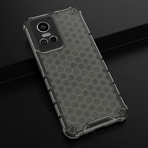 Image of Glasgow Back Case Cover Compatible with Realme GT Neo3 5G (Stylish Design) - Black