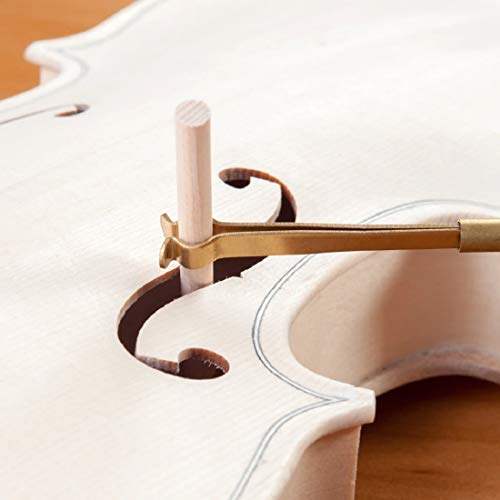 Chienti - Brass Violin Luthier Tools Sound Post Gauge Measurer Retriever Clip Set Violin Parts & Accessories #TOP2