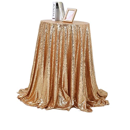 Sequins dorés pour table de mariage et décorations élégantes de réception - 7