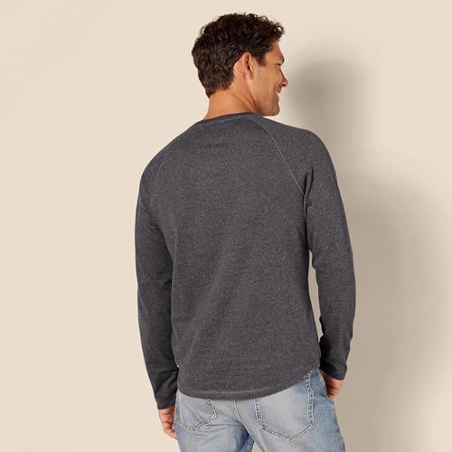 Image of Amazon Essentials Men's Long-Sleeve Henley Shirt