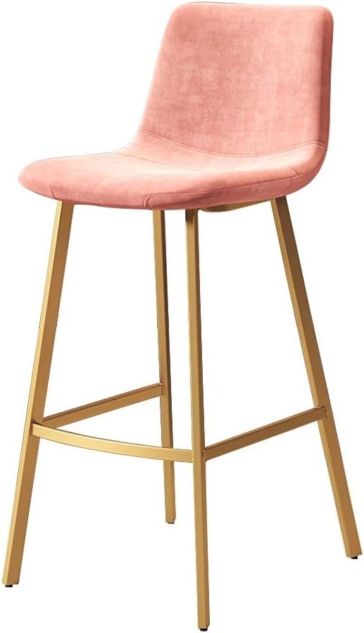 Chaises de bar et tabourets en velours gris 65cm XJBTBA confort maison