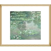 Amazon.co.jp: ポスター クロード モネ 睡蓮 (I) 1905 額装品 ウッド