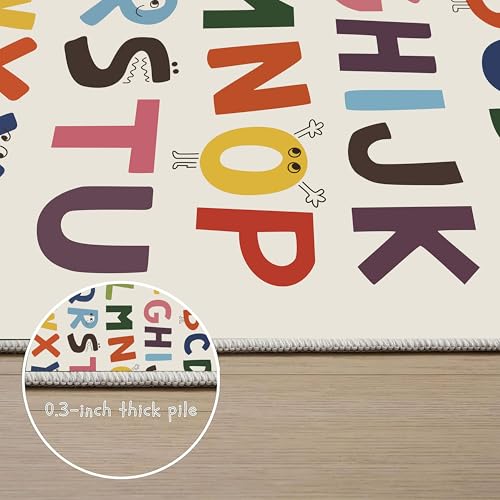Tapete decorativo infantil 60x90 cm de polipropileno miniatura 5