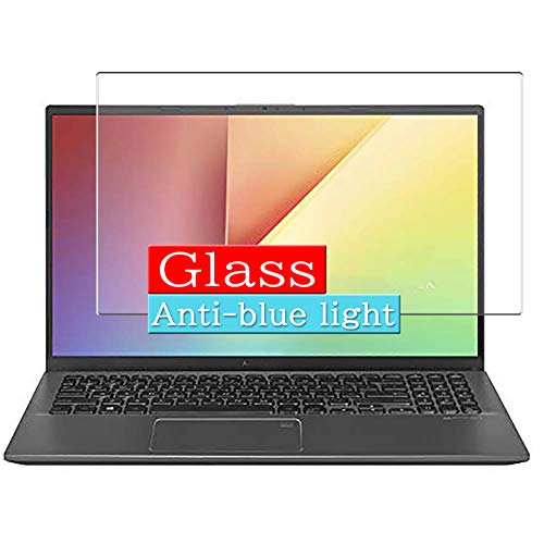 Synvy Anti Blue Light Tempered Glass Screen Protector for ASUS VivoBook 15 F512 / F512FA / F512DA 15.6" Visible Area 9H Protective Screen Film Protectors