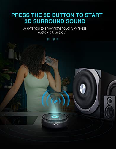 Smof Premium 30 Pin Bluetooth Adapter for Sounddock,Replace iPod/Phone/JBL/Car, Bluetooth Audio Receiver 3.5 mm AUX Output-Female - Thumbnail 2
