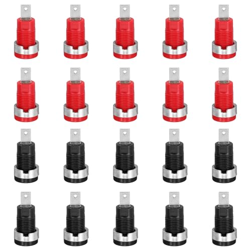 Conectores banana de 4 mm hembra para montar el sistema de cine en casa y conectar tu receptor de video