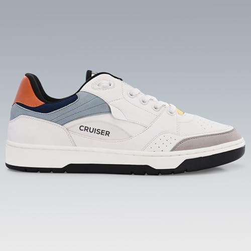 Cruiser White Sneaker for Men - Image 7