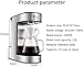 Kaffeemaschine, Espresso- und Cappuccinomaschine, vollautomatisch, 1650 W, 1,8 l Edelstahl