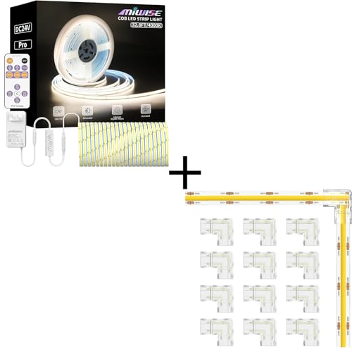 Tira de LED MIWISE COB 4000K Blanco cálido 6.1m Dimmable miniatura 1