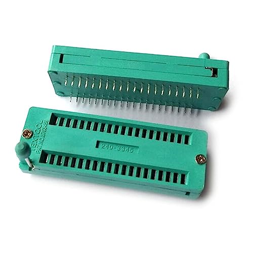 Zócalos IC de 40 pines universales para programar y testear microcontroladores sin dañar pines 3