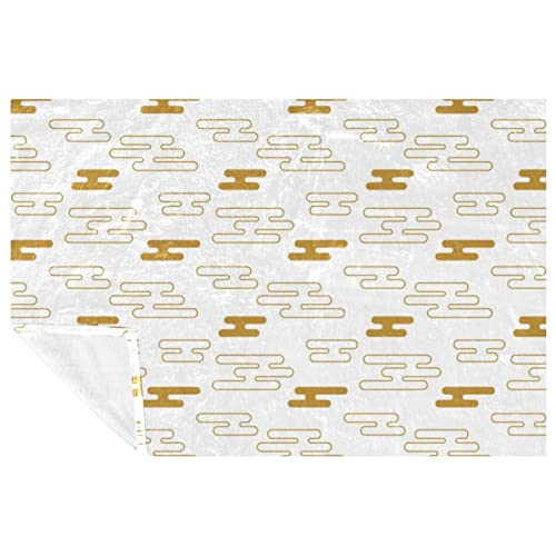 Plaid chaud lit et canapé couverture style chinois 150x100 cm camping