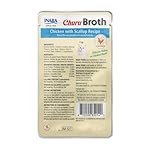 INABA Churu Broth for Cats, Creamy Broth with Shredded Chicken Side Dish Pouch, 1.4 Ounces per Pouch, 12 Pouches, Chicken with Scallop Recipe - Image 2